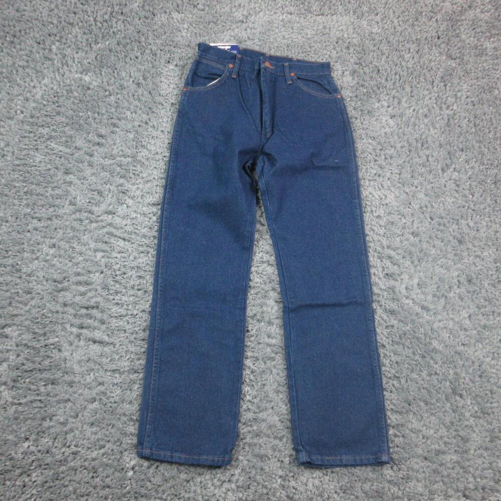 Wrangler Jeans Womens 7x30 Blue Cowboy Cut Slim Fit Natural Tapered 29x30 NWT